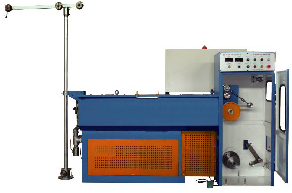 The working principle of the water tank type wire drawing machine