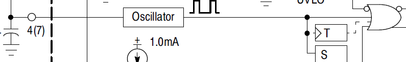 The output of the reference undervoltage lockout section