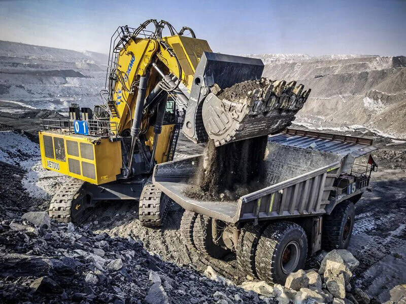 Electric Mining Excavator