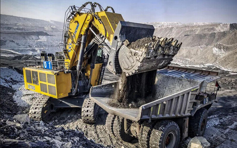 Electric Mining Excavator