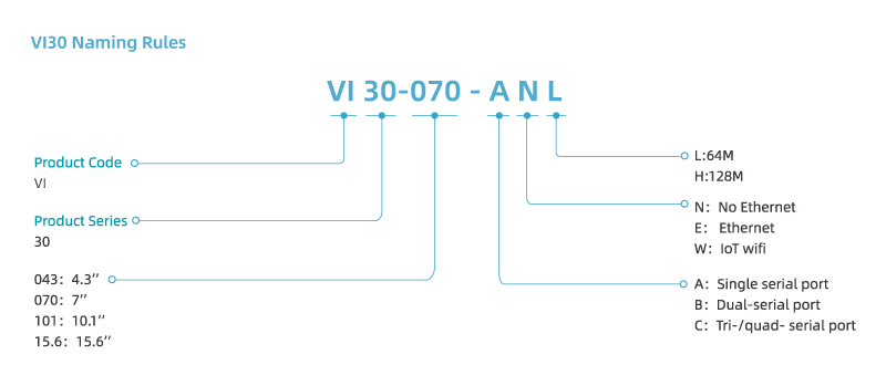 VI30 Naming Rules