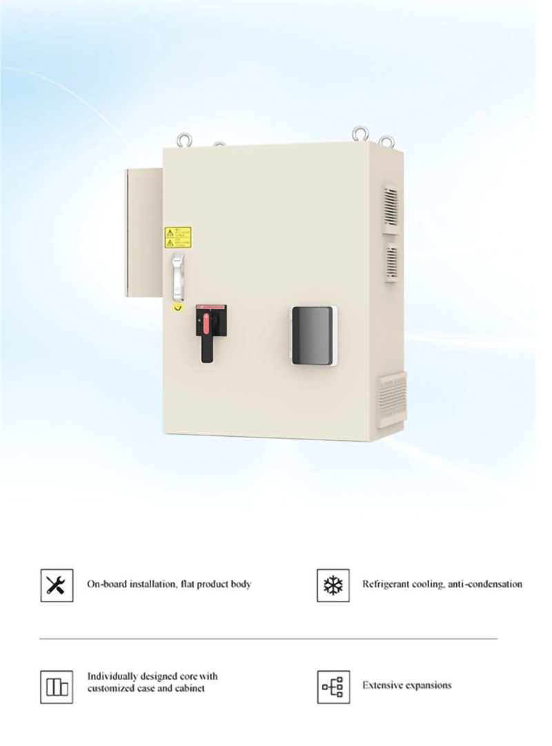 IC320 Series Refrigerant Cooling AC Drive Cabinet for Central Air Conditioning Water Chillers