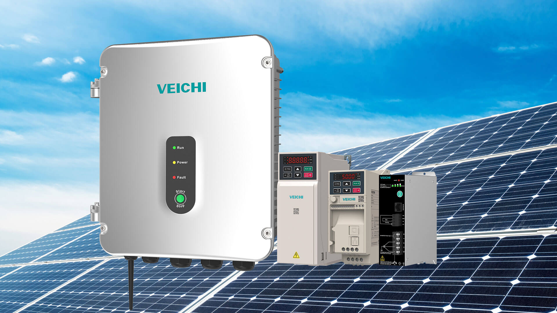 Solar pump inverters