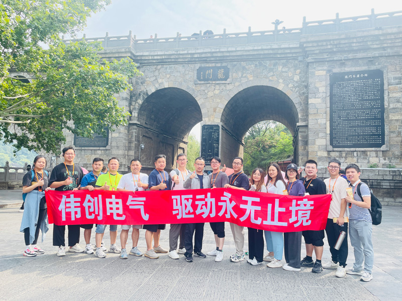 Group Photo at Longmen Grottoes